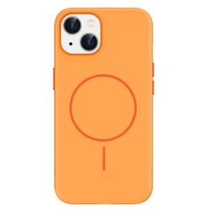 imoshion Cover posteriore Color con Thin MagSafe Ring Apple iPhone 14 / 13 - Arancio