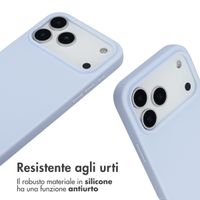 imoshion Cover in Silicone con Cordino Apple iPhone 17 Pro Max - Viola
