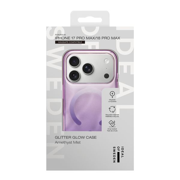 iDeal of Sweden Cover Trasparente con MagSafe Apple iPhone 18 Pro Max / 17 Pro Max - Amethyst