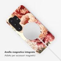 Selencia Cover posteriore Vivid con MagSafe Samsung Galaxy S26 Ultra - Vintage Peony