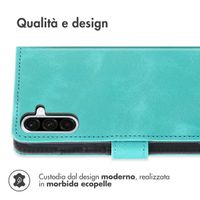 imoshion Cover a libro con Cordino Samsung Galaxy A36 - Turchese
