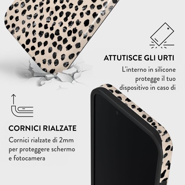 Burga Cover Posteriore Resistente Apple iPhone 17e / 16e - Almond Latte