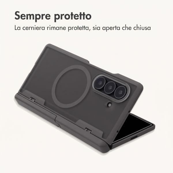 imoshion Color Guard con MagSafe e supporto Samsung Galaxy Z Fold 8 Ultra - Grigio