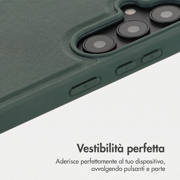 Accezz Backcover Edge con MagSafe Samsung Galaxy S25 - Verde