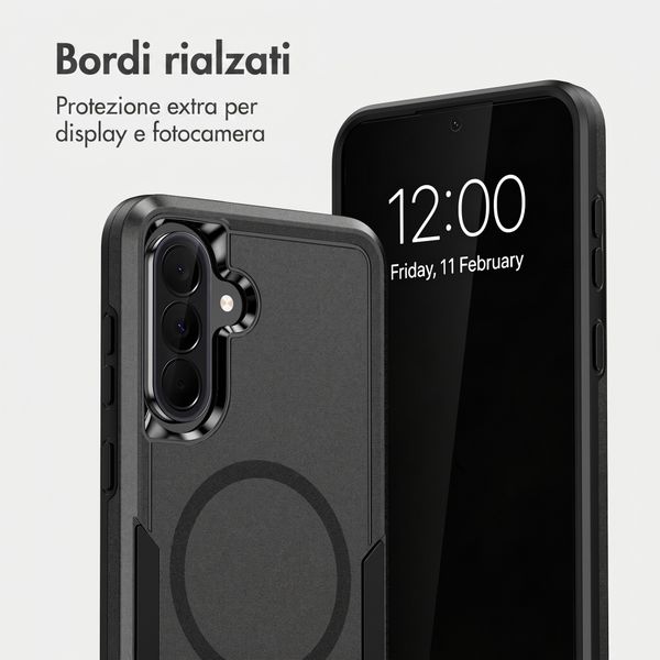 imoshion Cover posteriore con MagSafe Samsung Galaxy A37 (5G) - Nero