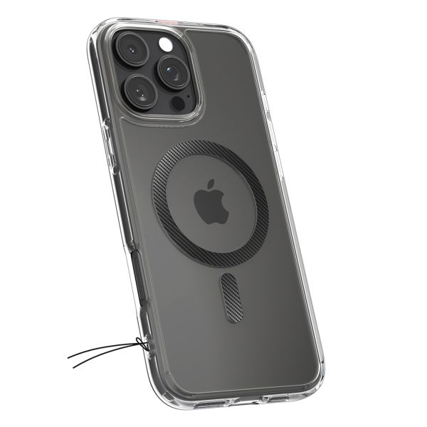Spigen Cover Posteriore Ultra Ibrida con MagSafe Apple iPhone 16 Pro - Carbon Fiber