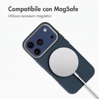 Accezz Cover Mesh con MagSafe Apple iPhone 17 Pro Max - Blu scuro