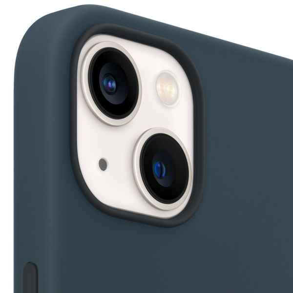 Apple Cover Posteriore in Silicone con MagSafe Apple iPhone 13 Mini - Abyss Blue