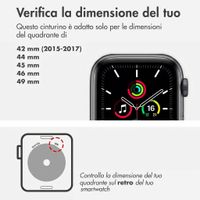 Apple Cinturino Nike Sport Apple Watch | 44/45/46/49 mm - Taglia M/L - Magic Ember