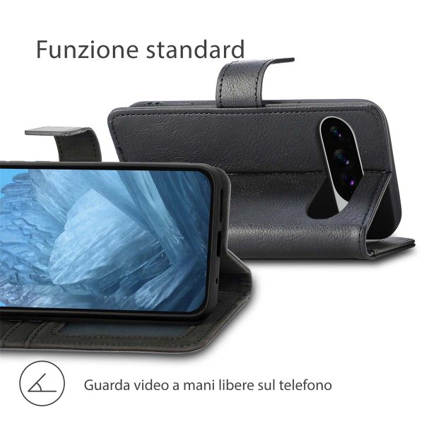 imoshion Cover a libro di Lusso Google Pixel 10 / 10 Pro - Nero