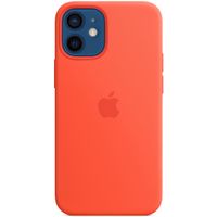 Apple Cover Posteriore in Silicone con MagSafe Apple iPhone 12 Mini - Electric Orange
