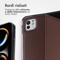 Accezz Cover Tablet Classica Apple iPad Pro 13 (2025) M5 / (2024) M4 - Marrone