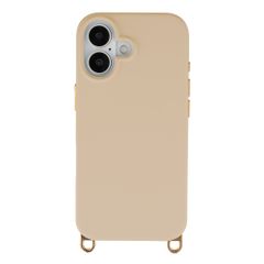 Selencia Cover posteriore Rivièra con MagSafe con ganci rimovibili Apple iPhone 16 - Milky Latte
