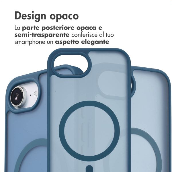 imoshion Cover posteriore Color Guard con MagSafe Apple iPhone 17e / 16e - Blu scuro