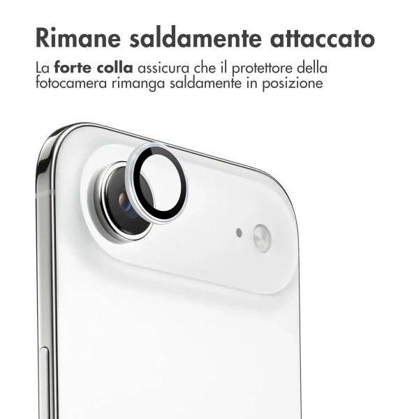 imoshion Pellicola protettiva 2 pack per la fotocamera Apple iPhone Air - Argento