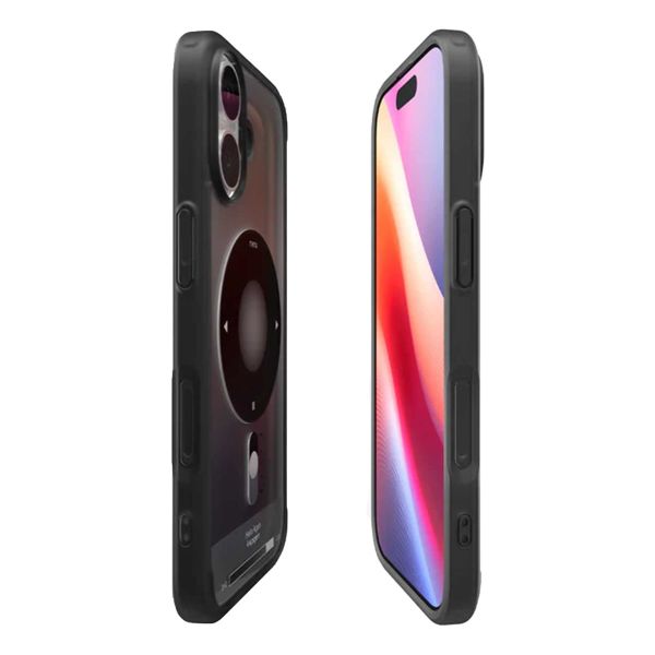 Spigen Cover Posteriore Ultra Ibrida con MagSafe Apple iPhone 17 - Classic Black