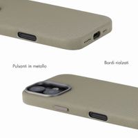 Accezz Cover Mesh con MagSafe Apple iPhone 17 - Grigio scuro