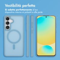 imoshion Cover posteriore Color Guard con MagSafe Samsung Galaxy S25 FE - Azzurro