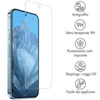 Accezz Vetro temperato, confezione da 2 Google Pixel 9 / 9 Pro / 10 / 10 Pro
