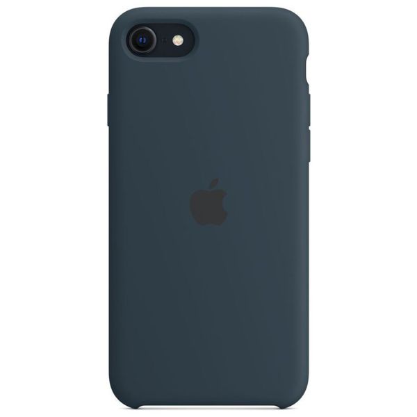 Apple Cover in Silicone Apple iPhone SE (2022 / 2020) / 8 / 7 - Abyss Blue