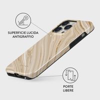 Burga Cover Posteriore Resistente con MagSafe Apple iPhone 13 Pro - Full Glam