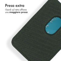 Accezz Portacarte in pelle - Compatibile con MagSafe e Qi2 - Cedar Green