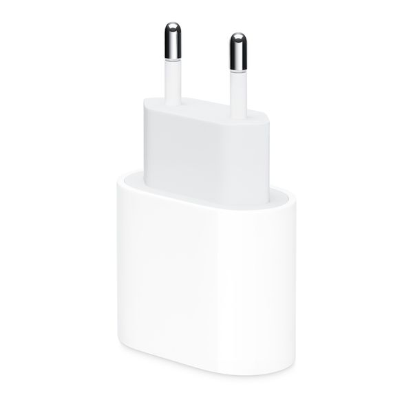 Apple Adattatore di alimentazione USB-C 20W - Tipo C / F - Bianco