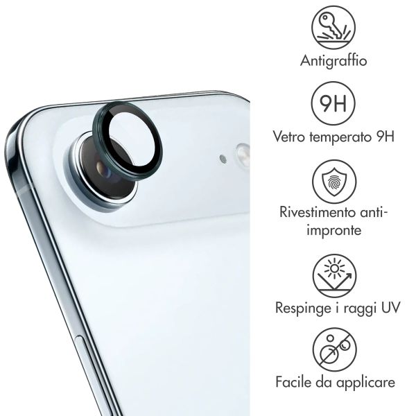 imoshion Pellicola protettiva 2 pack per la fotocamera Apple iPhone Air - Blue Grey
