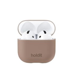 Holdit Custodia Silicone Apple AirPods 4 - Mocha Brown