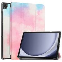 imoshion Cover Trifold Design Samsung Galaxy Tab A11 Plus / A9 Plus - Sky