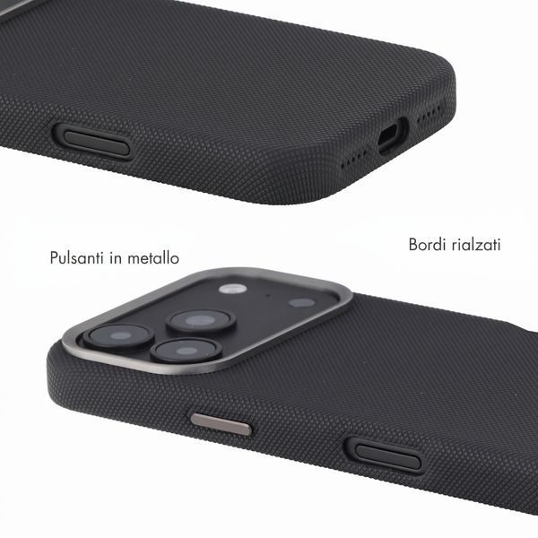 Accezz Cover Mesh con MagSafe Apple iPhone 17 Pro - Nero