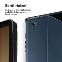 Accezz Cover Tablet Classica Samsung Galaxy Tab A9 8.7 pollici - Blu scuro