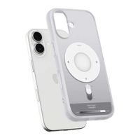 Spigen Cover Posteriore Ultra Ibrida con MagSafe Apple iPhone 17 - Classic Silver