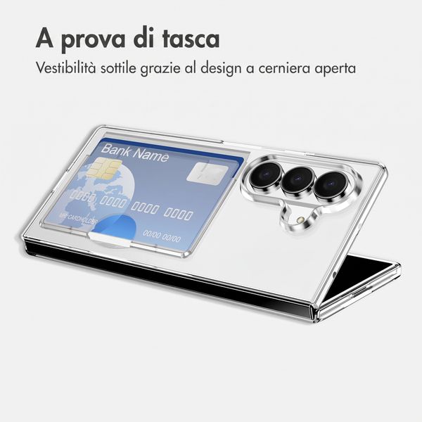 imoshion Backcover con porta carte Samsung Galaxy Z Fold 8 Ultra - Trasparente