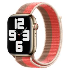 Apple Cinturino Sport Loop Apple Watch | 44/45/46/49 mm - Pink Pomelo/Tan