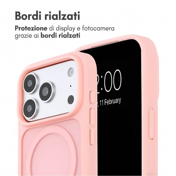 imoshion Cover posteriore Color Guard con MagSafe Apple iPhone 18 Pro Max / 17 Pro Max - Rosa chiaro