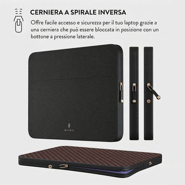 Burga Custodia per laptop 13 pollici - Laptopsleeve - Sorry Busy