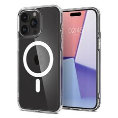 Spigen Cover Posteriore Ultra Ibrida con MagSafe Apple iPhone 15 Pro Max - White