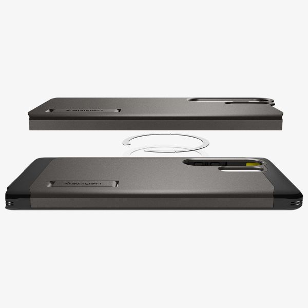 Spigen Cover Posteriore Corazzata Tough con MagSafe Samsung Galaxy S25 Ultra - Gunmetal