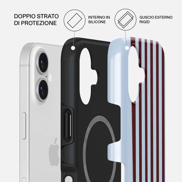Burga Cover Posteriore Resistente con MagSafe Apple iPhone 17 - Offline