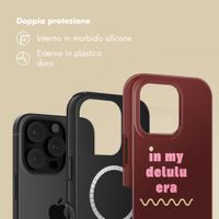 Selencia Cover posteriore Vivid con MagSafe Apple iPhone 16 Pro Max - Delulu