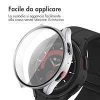 imoshion Cover rigida integrale Samsung Galaxy Watch 5 - 44 mm - Argento