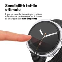 imoshion Cover rigida integrale Samsung Galaxy Watch 8 (44 mm) - Argento