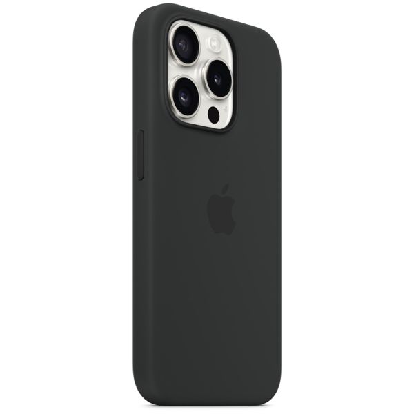 Apple Cover Posteriore in Silicone con MagSafe Apple iPhone 15 Pro - Black