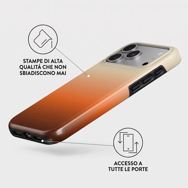 Burga Cover Posteriore Resistente con MagSafe Apple iPhone 17 Pro Max - Slow Burn