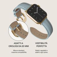 Burga Cinturino in vera pelle Apple Watch | 38/40/41/42 mm - Dream / Gold