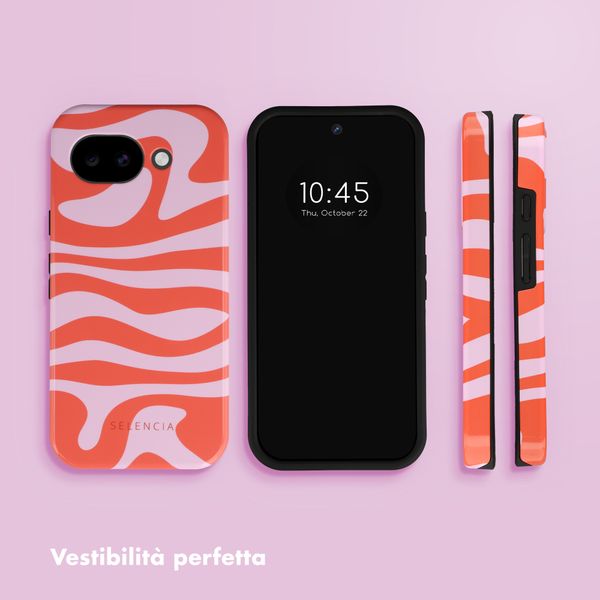 Selencia Cover posteriore Vivid con MagSafe Google Pixel 10a - Dream Swirl Pink