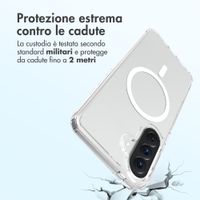 Accezz Cover posteriore Xtreme Impact con MagSafe Samsung Galaxy A57 (5G) - Trasparente