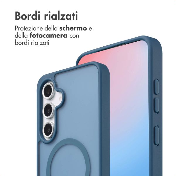 imoshion Cover posteriore Color Guard con MagSafe Samsung Galaxy S24 FE - Blu scuro
