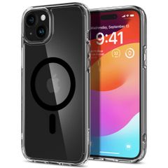 Spigen Cover Posteriore Ultra Ibrida con MagSafe Apple iPhone 15 - Nero